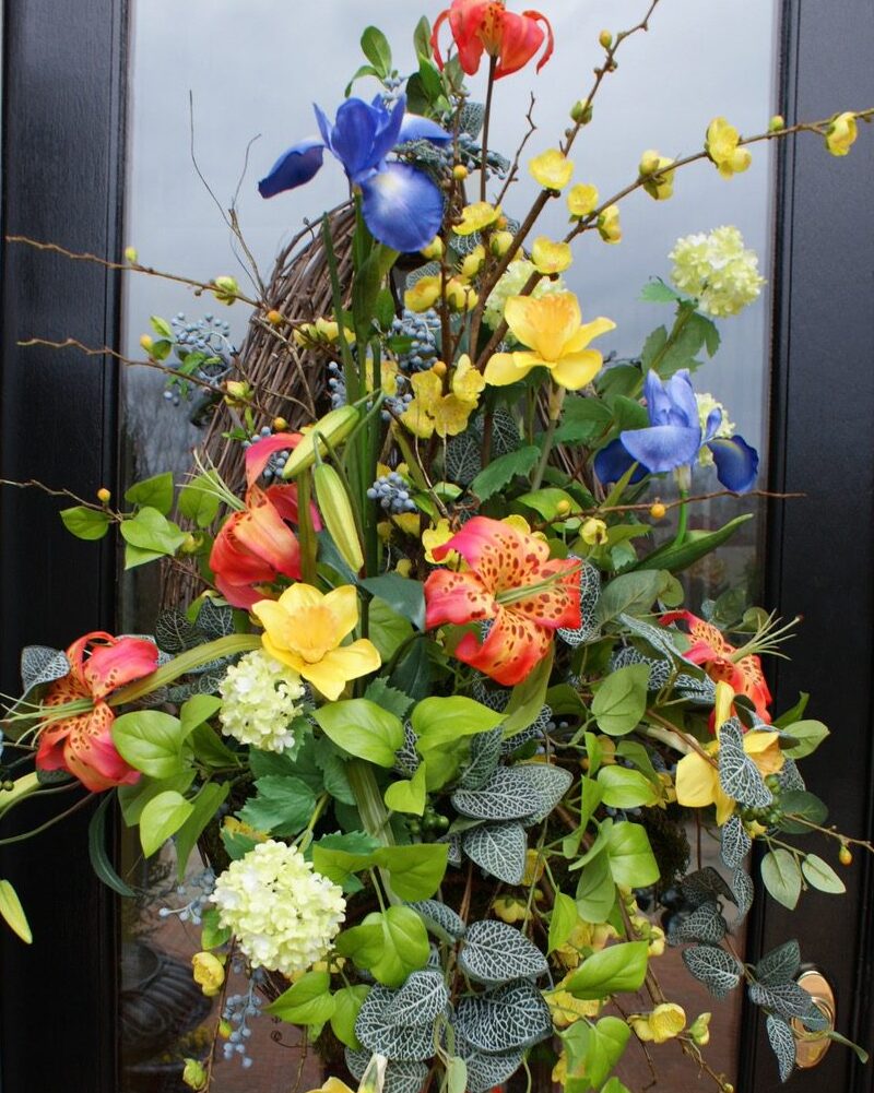 Garden Shop - silk wreath custom e1675918313362